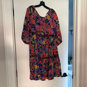 by Anthropologie floral boho dress, NWT, XS